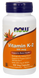 Фотография - Вітамін К2 Vitamin K2 Now Foods 100 мкг 100 капсул