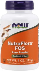 Фотография - Фруктоолігосахариди Nutra Flora FOS Now Foods 113 г