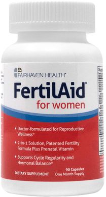 Фотография - Витамины для зачатия FertilAid for Women Fairhaven Health 90 капсул