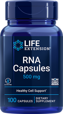Фотография - Рибонуклеїнова кислота RNA Capsules Life Extension 500 мг 100 капсул