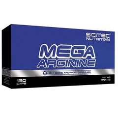 Аргинин Mega Arginine Scitec Nutrition 120 капсул