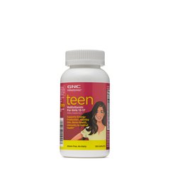 Витамины и минералы для подростков Teen Multivitamin For Girls GNC 120 капсул