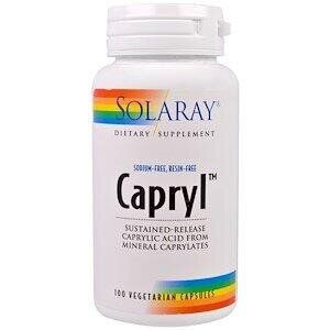 Фотография - Каприловая кислота Capryl Solaray 100 капсул