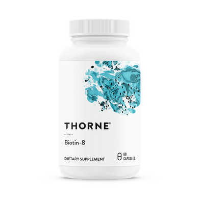 Витамин В7 Биотин Biotin-8 Thorne Research 60 капсул
