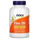 Льняное масло HI-LIGNAN Flax Oil Now Foods 1000 мг 120 капсул