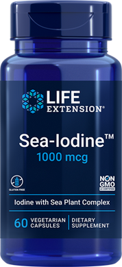 Фотография - Йод Sea-Iodine Life Extension 1000 мкг 60 капсул