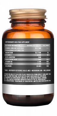 Фотография - Антиоксидантная защита Antioxidant Defence, Grassberg, 60 капсул