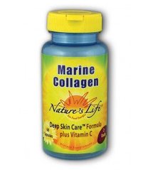 Морской коллаген Marine Collagen Natures Life 60 капсул
