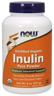 Фотография - Инулин органический Inulin Now Foods порошок 227 г