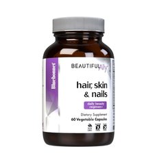 Комплекс для волос, шкіри та ногтів Beautiful Ally Hair, Skin & Nails Bluebonnet Nutrition 60 капсул
