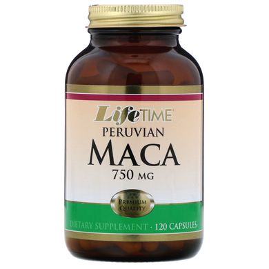Фотография - Мака перуанская Peruvian Maca Life Time 750 мг 120 капсул