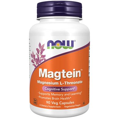 Фотография - Витамины для памяти Magtein Now Foods 90 капсул