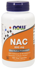 Фотография - Ацетилцистеин NAC N-Acetyl Cysteine Now Foods 600 мг 250 капсул