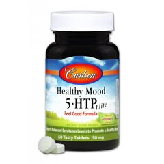 5-HTP Гідроксітріптофан 50 мг Carlson Labs 60 таблеток