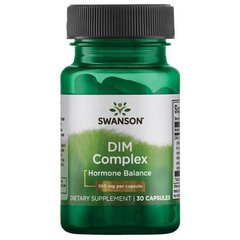 DIM комплекс Ultra DIM Complex Swanson 100 мг 30 капсул