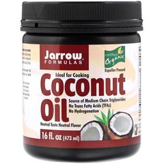 Фотография - Кокосовое масло Organic Coconut Oil Jarrow Formulas 473 мл