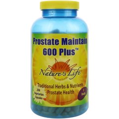 Фотография - Підтримка простати Prostate Maintain 600 Plus Natures Life 250 капсул