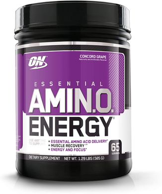 Аминокислотный комплекс Essential Amino EnergИстина Optimum Nutrition виноград 585 г