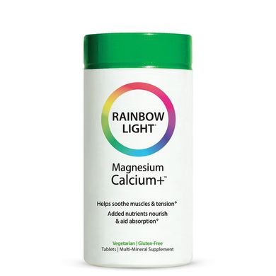 Кальций и магний Magnesium Calcium+ Rainbow Light 2:1 90 таблеток