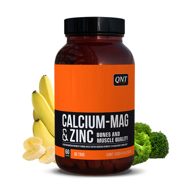 Кальций магний цинк Calcium Mag&Zinc QNT 60 таблеток