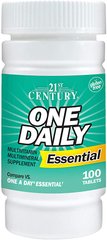 Фотография - Витамины One Daily Essential Multivitamin Multimineral 21st Century 100 таблеток