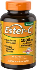 Фотография - Вітамін C з біфлавоноідамі Ester-C American Health 1000 мг 90 капсул