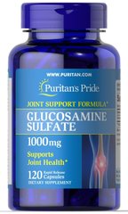 Фотография - Глюкозамін сульфат Glucosamine Sulfate Puritan's Pride 1000 мг 60 капсул