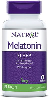 Фотография - Мелатонін Melatonin Natrol 3 мг 120 таблеток