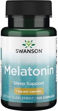 Фотография - Мелатонин Melatonin Swanson 1 мг 120 капсул