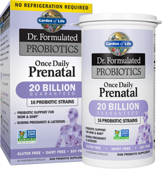 Пробіотики для вагітних Dr. Formulated Probiotics Once Daily Prenatal Shelf-Stable Garden of Life 30 капсул