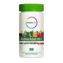 Фотография - Мультивітаміни 50+ Active Adult 50+ Multivitamin Rainbow Light 90 таблеток