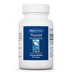 Фотография - Поддержка щитовидной железы Thyroid Natural Glandular Allergy Research Group 100 капсул