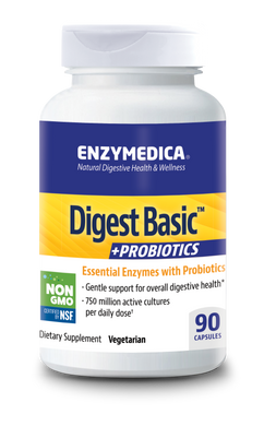 Фотография - Ферменти і пробіотики Digest Basic + Probiotics Enzymedica 90 капсул