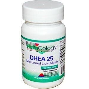 Фотография - DHEA Дегидроэпиандростерон DHEA 25 Nutricology 60 таблеток