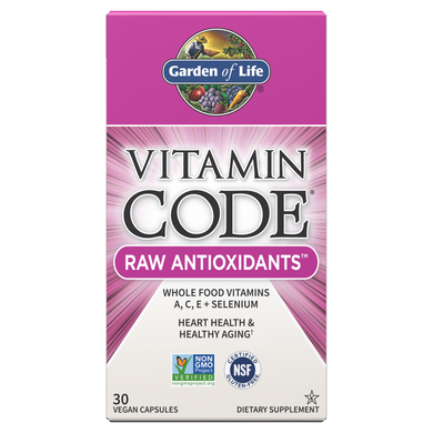 Фотография - Сирі Вітаміни Антиоксиданти Vitamin Code Raw Antioxidants Garden of Life 30 капсул