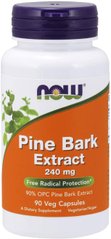 Пікногенол (кора сосни) Pine Bark Now Foods 240 мг 90 капсул