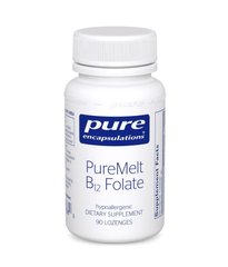 Вітамін B12 PureMelt B12 Folate Pure Encapsulations 60 капсул