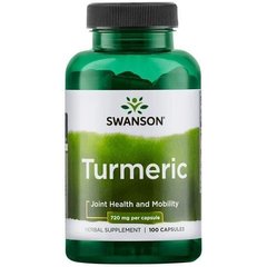 Куркума Turmeric Swanson 720 мг 100 капсул