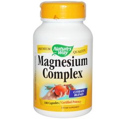 Магний цитрат Magnesium Complex Nature's Way 100 капсул