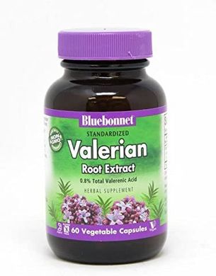 Фотография - Валериана корень Valerian Root Bluebonnet Nutrition 60 капсул