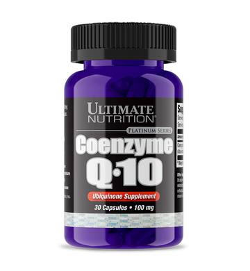 Фотография - Коэнзим Q10 Coenzyme Q10 Ultimate Nutrition 100 мг 30 капсул