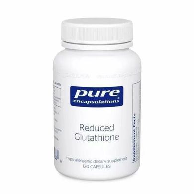 Пониженный Глутатион Reduced Glutathione Pure Encapsulations 120 капсул