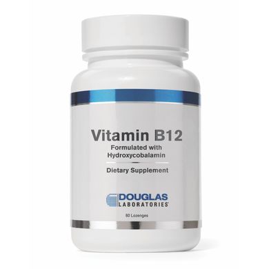 Витамин В12 Vitamin B12 Douglas Laboratories 2500 мкг 60 жевательных таблеток