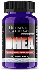 Фотография - DHEA Дегідроепіандростерон DHEA Ultimate Nutrition 100 мг 100 капсул