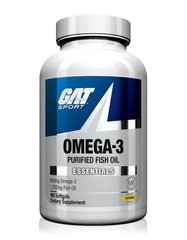 Фотография - Рыбий жир Омега-3 Omega-3 Purified Fish Oil GAT Sport 90 капсул