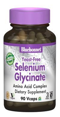 Селен Selenium Glycinate Bluebonnet Nutrition 90 капсул