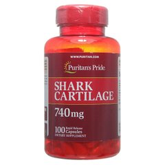 Фотография - Акулий хрящ Shark Cartilage Puritan's Pride 740 мг 200 капсул