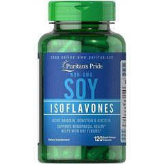Соєві ізофлавони Soy Isoflavones Puritan's Pride 750 мг 60 капсул швидкого высвобождения
