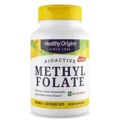 Фотография - Вітамін В9 Метилфолат Methyl Folate Healthy Origins 800 мкг 120 капсул