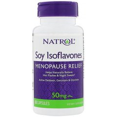 Соєві ізофлавони Soy Isoflavones Natrol 50 мг 60 капсул